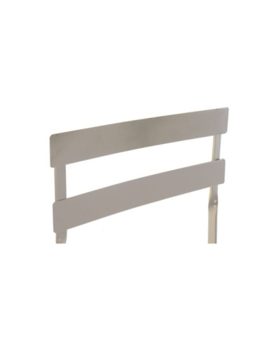 MESA SET 3 METAL 60X60X70 PLEGABLE GRIS CLARO