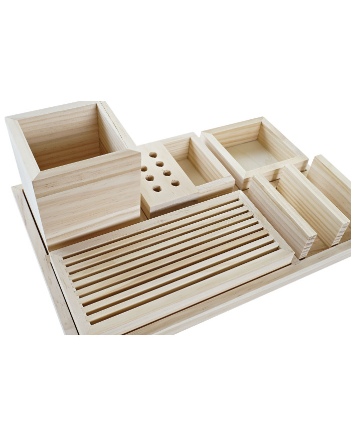 ORGANIZADOR MADERA 35X23X12 ORGANIZADOR MADERA