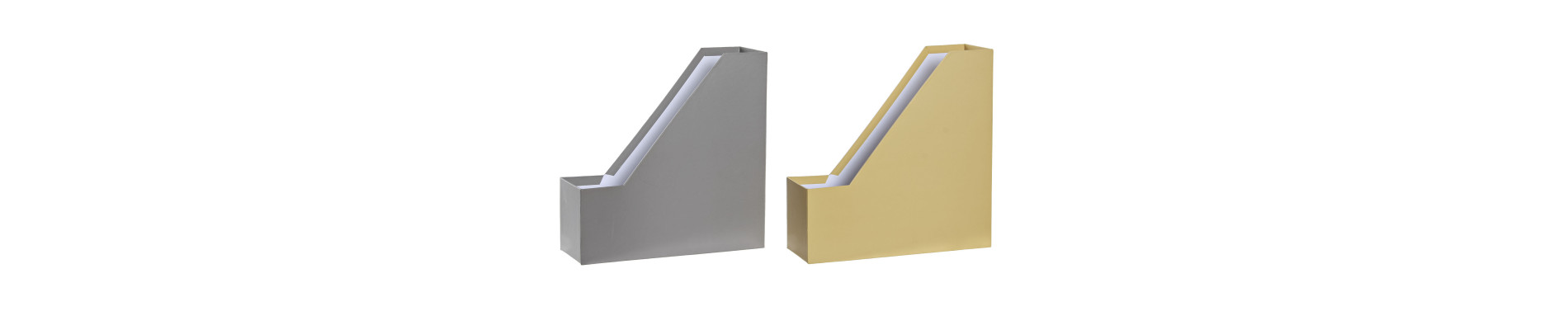 ORGANIZADOR CARTON METAL 9X26,5X27 LIBROS 2 SURT.