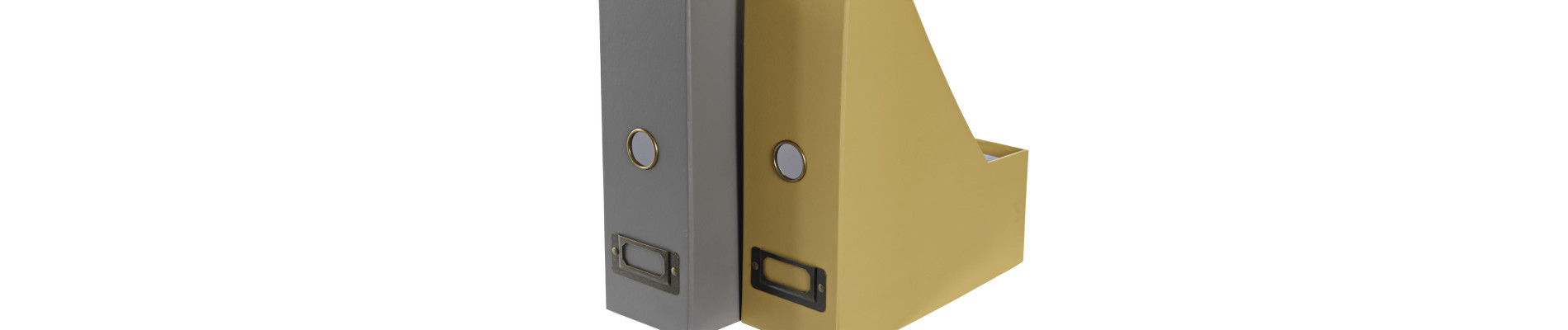 ORGANIZADOR CARTON METAL 9X26,5X27 LIBROS 2 SURT.