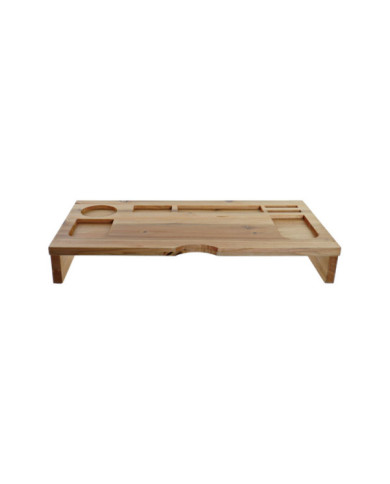 ORGANIZADOR ABETO 60X30X9 PANTALLA PC NATURAL