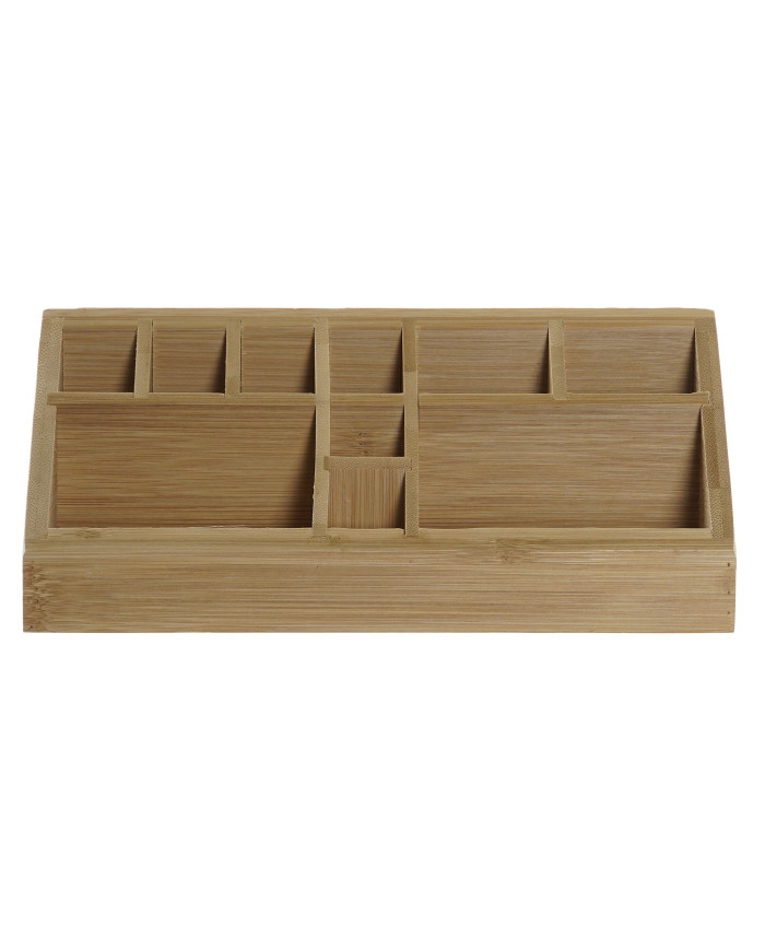 ORGANIZADOR BAMBU 23X9X10 10 COMPARTIMIENTOS