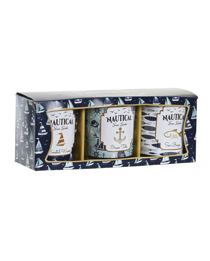 VELA SET 3 CERA 17X5X6 50 GR, NAUTICO 3 SURT.