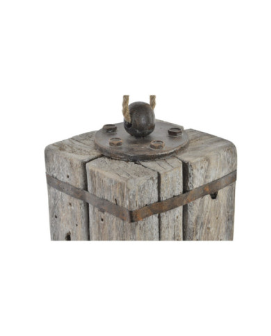 SUJETAPUERTAS MADERA METAL 14X14X23,5 MARINO