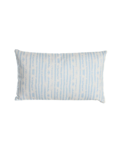 COJIN POLIESTER 50X15X30 000 GR. RAYAS AZUL