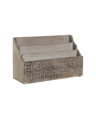ORGANIZADOR MANGO 32X13X21 CARTAS NATURAL