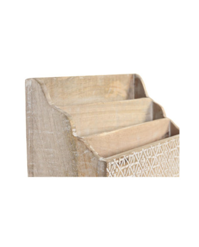 ORGANIZADOR MANGO 32X13X21 CARTAS NATURAL
