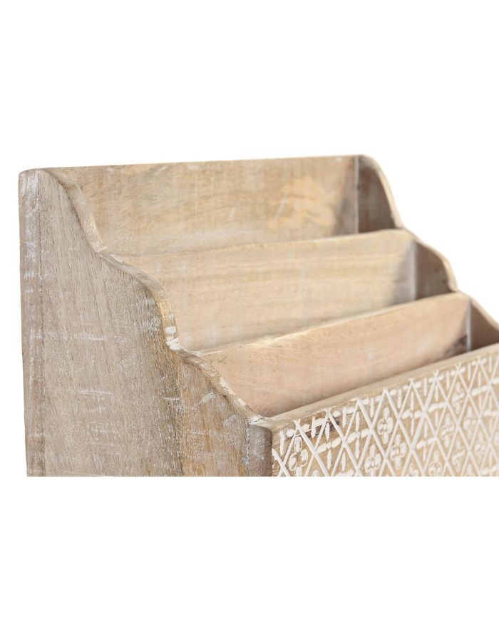 ORGANIZADOR MANGO 32X13X21 CARTAS NATURAL