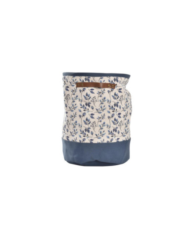 CESTA ROPA POLIESTER 30X30X40 AZUL