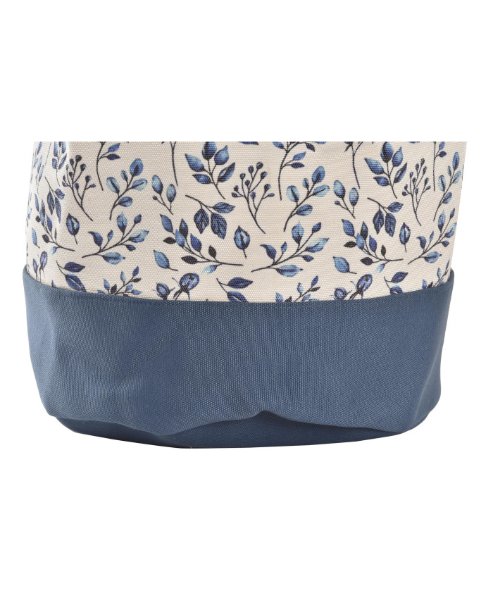 CESTA ROPA POLIESTER 30X30X40 AZUL