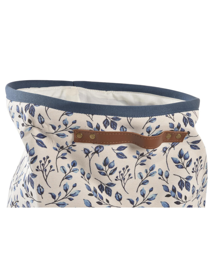 CESTA ROPA POLIESTER 30X30X40 AZUL