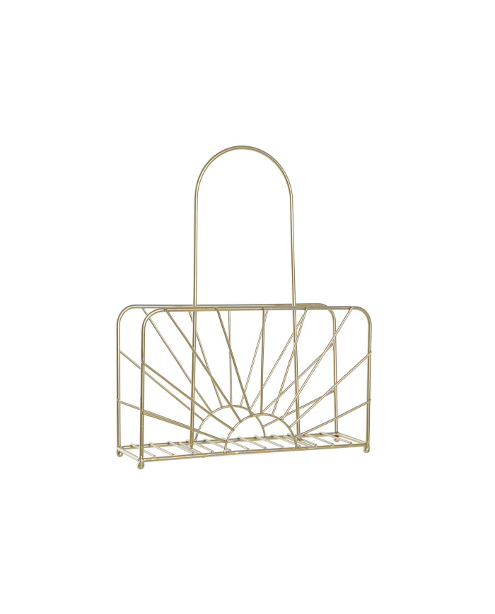 REVISTERO HIERRO 32X11X41 DORADO