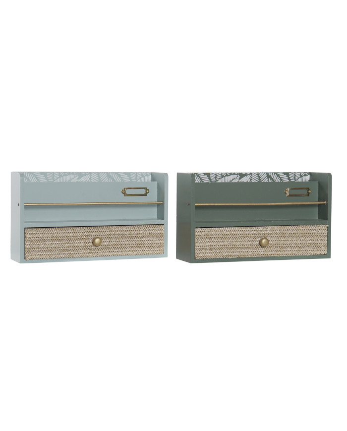 ORGANIZADOR MDF PP 30X9X17 CAJON 2 SURT.