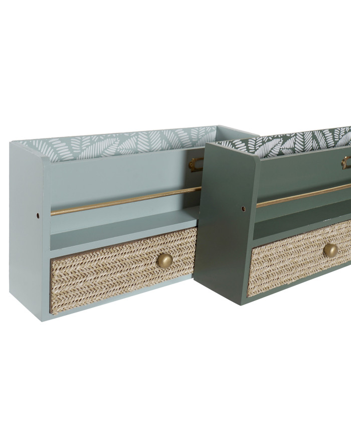 ORGANIZADOR MDF PP 30X9X17 CAJON 2 SURT.