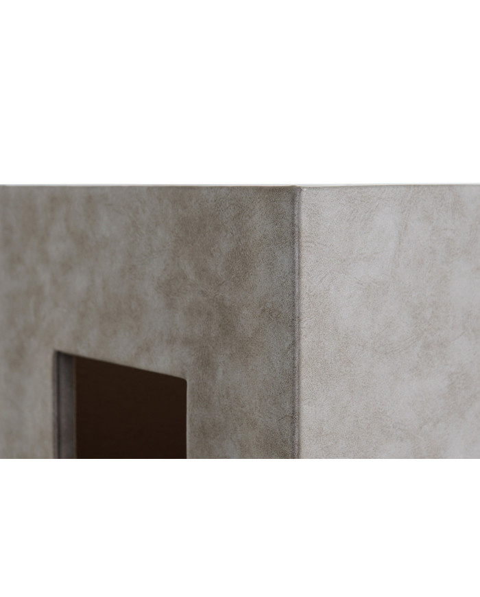 PARAGUERO PU 21X21X50 GRIS