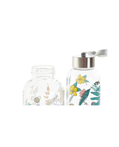 BOTELLA BOROSILICATO 6,5X6,5X23 550ML, 3 SURT.