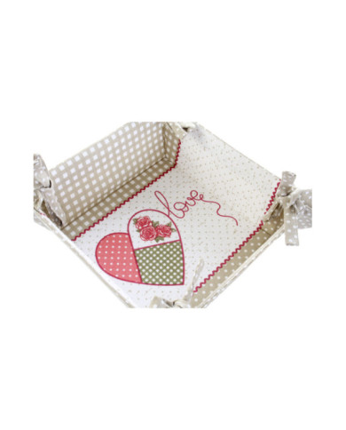 CESTA ALGODON 20X20X10 LOVE 2 SURT.