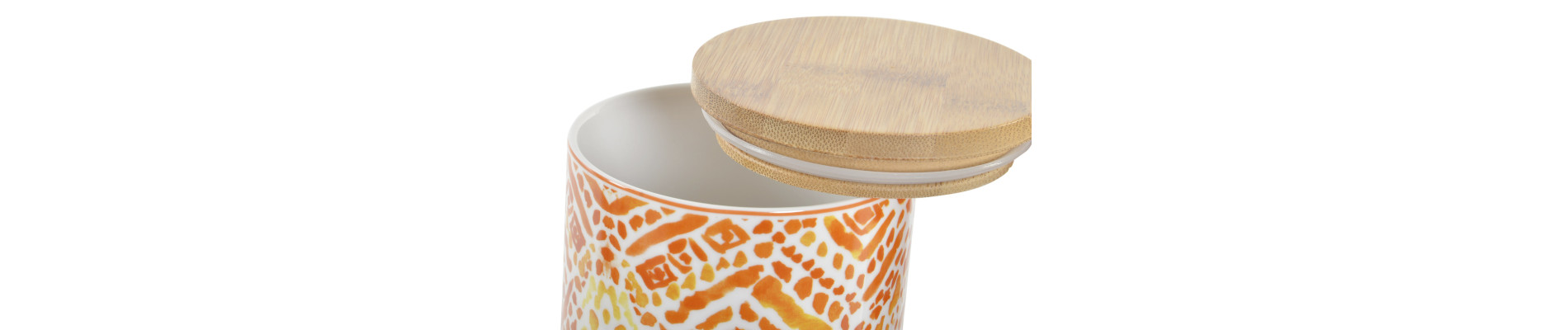 BOTE PORCELANA BAMBU 9,8X9,8X15,5 2 SURT.