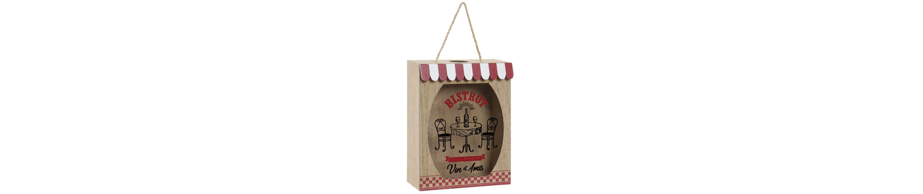 CAJA MDF CRISTAL 17,5X7X22 TAPONES VINO NATURAL