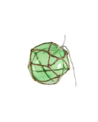 GUIRNALDA LED CUERDA 6X6X230 10L 2XAA VERDE