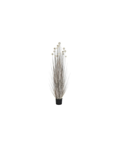 PLANTA PVC 45X45X150 POMPON GRIS CLARO