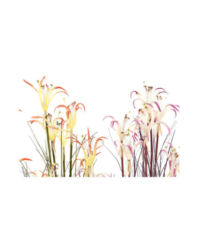 PLANTA PVC METAL 35X35X114 LIRIO ARAÑA 2 SURT.