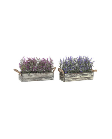 PLANTA PE MADERA 30X12X21 LAVANDA 2 SURT.