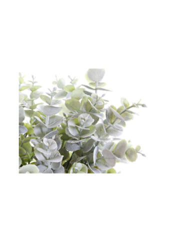 PLANTA CRISTAL TELA 24X24X33 JARRON EUCALIPTO