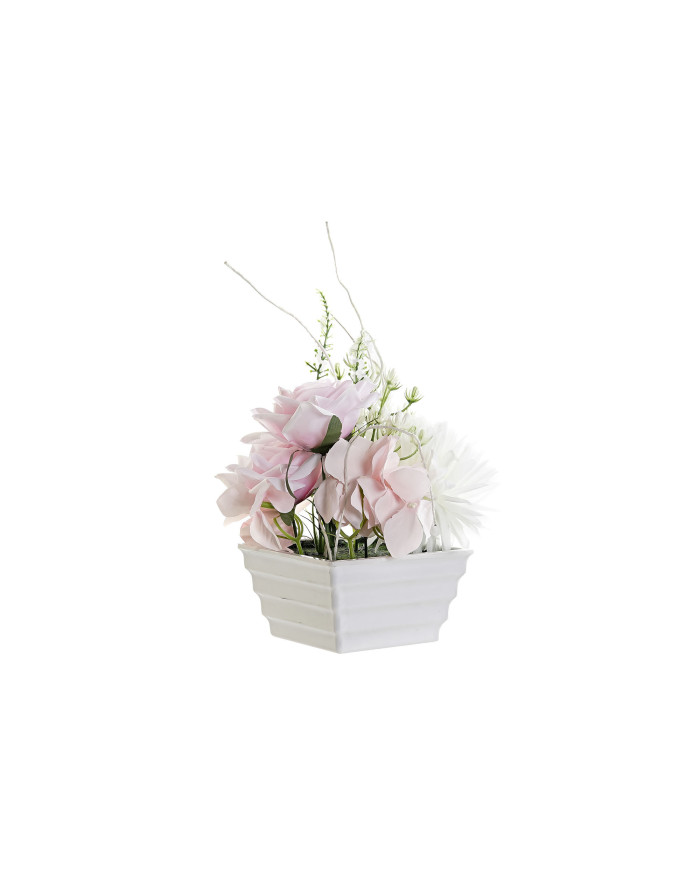 MACETA PVC TELA 16X16X25 ROSA CRISANTEMO ROSA