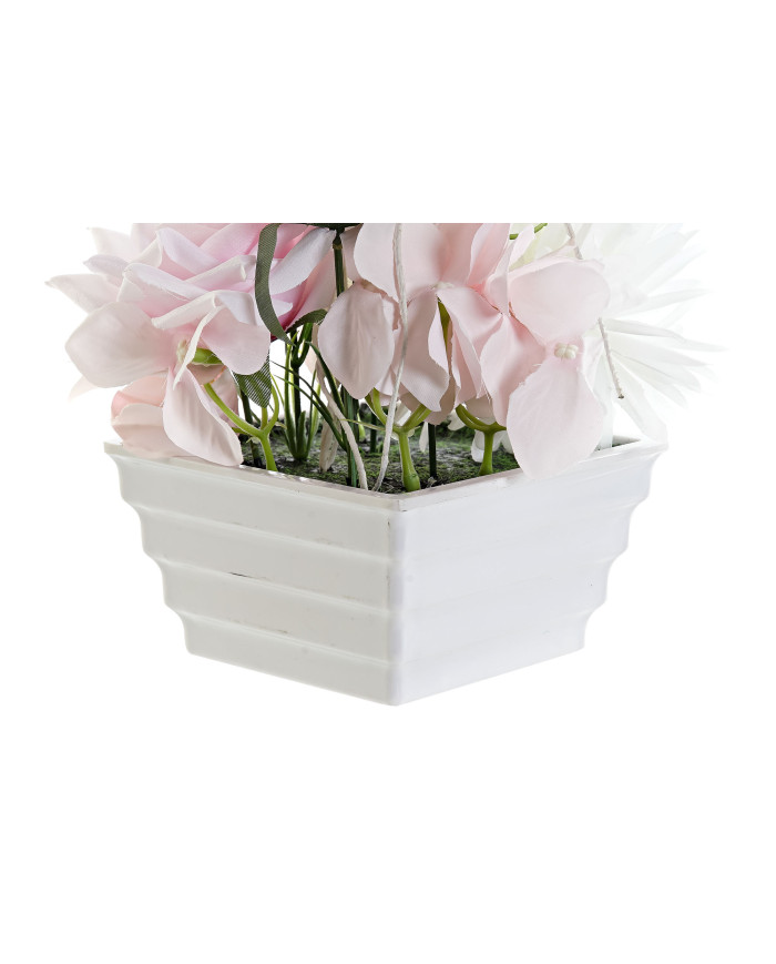 MACETA PVC TELA 16X16X25 ROSA CRISANTEMO ROSA