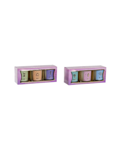 VELA SET 3 CERA 17X5X6 50 GR, PERFUMADA 2 SURT.