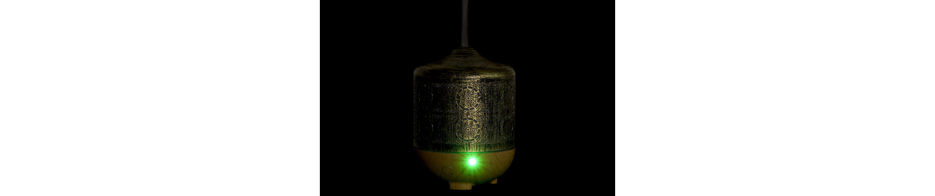 DIFUSOR AROMA LED 12,7X12,7X18 250 ML, HUMIDIFICAD