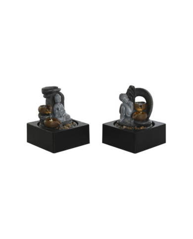 FUENTE RESINA LED 18X18X22 BUDA 2 SURT.
