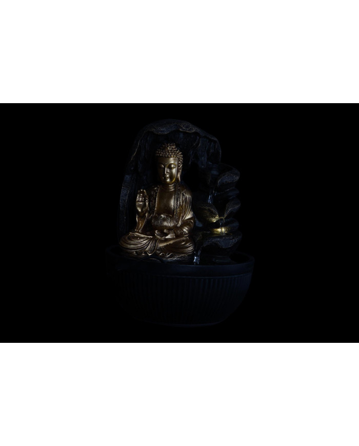 FUENTE LED RESINA 21X21X25 BUDA 2 SURT.