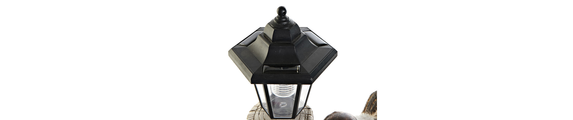 DECORACION LUMINOSA LED RESINA 33X20X50,5 SOLAR