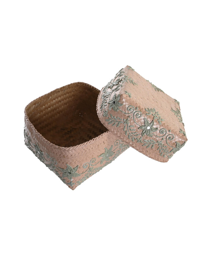 CESTA SET 3 BAMBU 27X27X23 22X19 19X17 MULTICOLOR