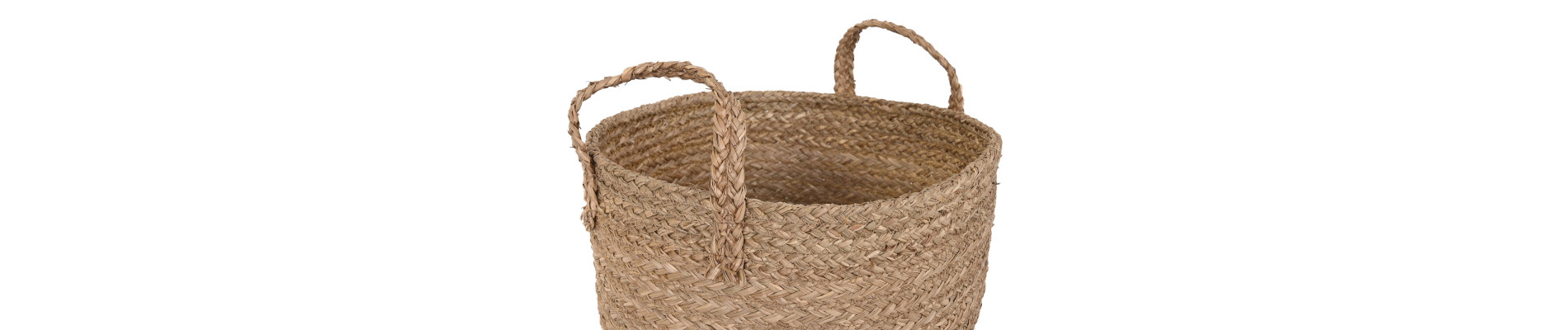 CESTA SET 4 SEAGRASS 40X40X41 NATURAL