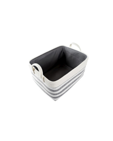 CESTA SET 2 ALGODON 40X30X23 GRIS