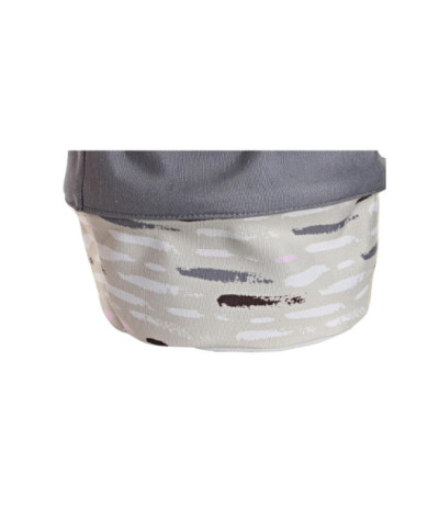 CESTA ROPA POLIESTER 28X28X30 3 SURT.