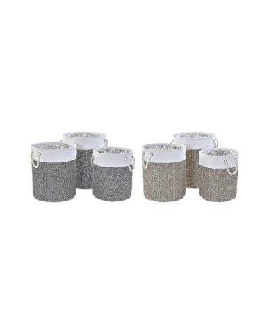 CESTA SET 3 POLIESTER 40X40X49 2 SURT.