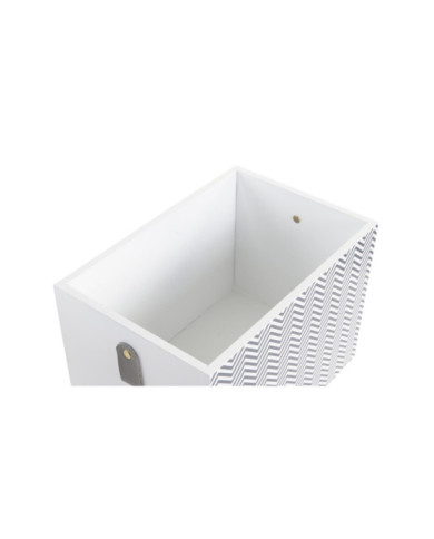 CAJA SET 3 PAULOWNIA 37X28X23 BLANCO