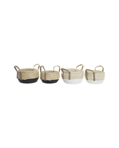 CESTA SET 2 FIBRA 33X33X20 2 SURT.