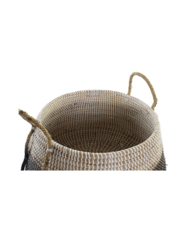 CESTA SET 2 SEAGRASS 52X52X40 NATURAL
