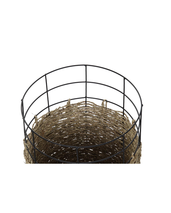 CESTA SET 3 METAL YUTE 35X35X45 CESTA SET 3 METAL
