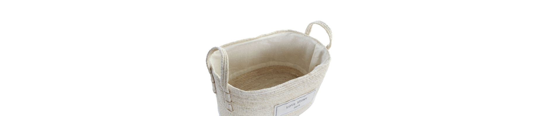 CESTA SET 3 FIBRA ALGODON 34X23X20 NATURAL