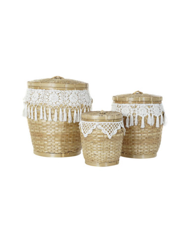 CESTA SET 3 BAMBU 39X39X45 51/30 NATURAL
