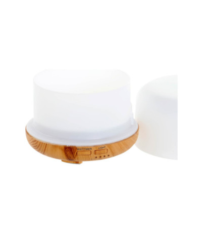 DIFUSOR AROMA LED 13,5X13,5X15,5 300 ML, HUMIDIFIC