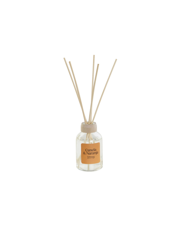 AMBIENTADOR MIKADO CRISTAL 4X4X20 50 ML, NARANJA y