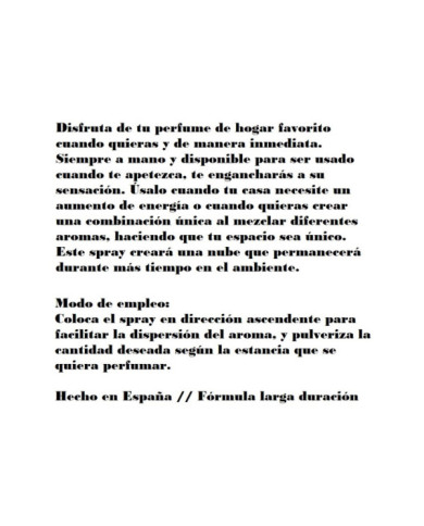 SPRAY AROMA 7X7X21 250 ML, LARGA DURACION 2 SURT.