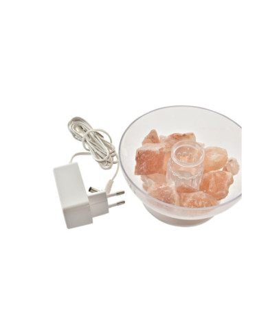 DIFUSOR AROMA LED PP 13,5X13,5X19 300 ML SAL